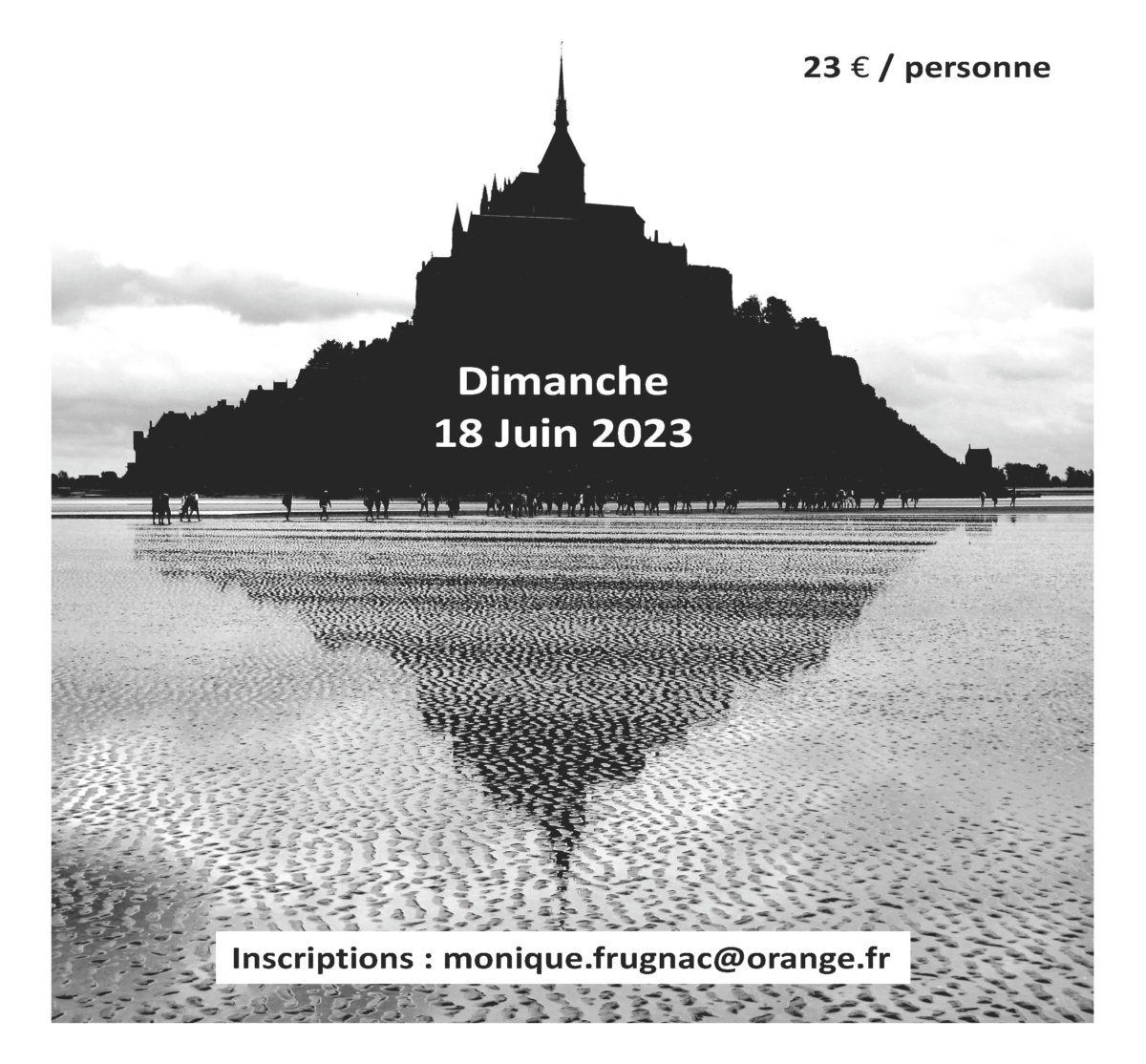Traversée de la baie du Mont-Saint-Michel – Dimanche 18 juin 2023